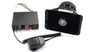 מערכת כריזה מקצועית משטרתית 200W ‏FEDERAL USA