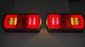 פנס אחורי לנגרר מלבן GLO-TRAC LED 12-24V שמאל\ימין