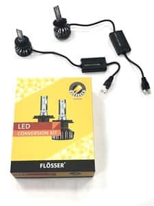 מערכת תאורה ראשית לד איכותית 6000K ‏12-24V פלוסר גרמניה