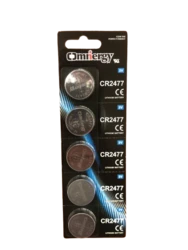 סוללת ליתיום 3V לרכב חשמלי CR2477